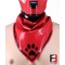 LATEX PUPPY SCARF RED