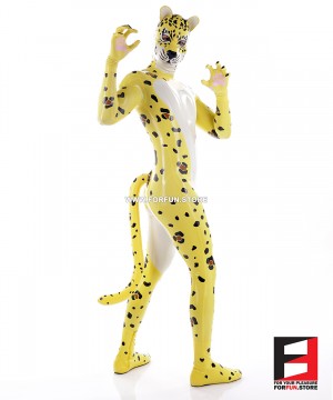 LATEX LEOPARD PETSUIT BS-PSLE01 LATEX LEOPARD PETSUIT BS-PSLE01