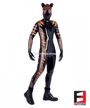 LATEX TIGER PETSUIT BS-PST03