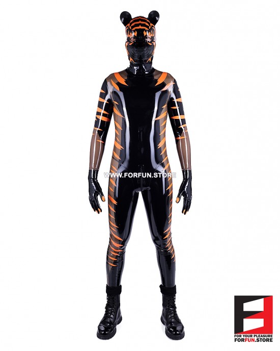 LATEX TIGER PETSUIT BS-PST03 LATEX TIGER PETSUIT BS-PST03