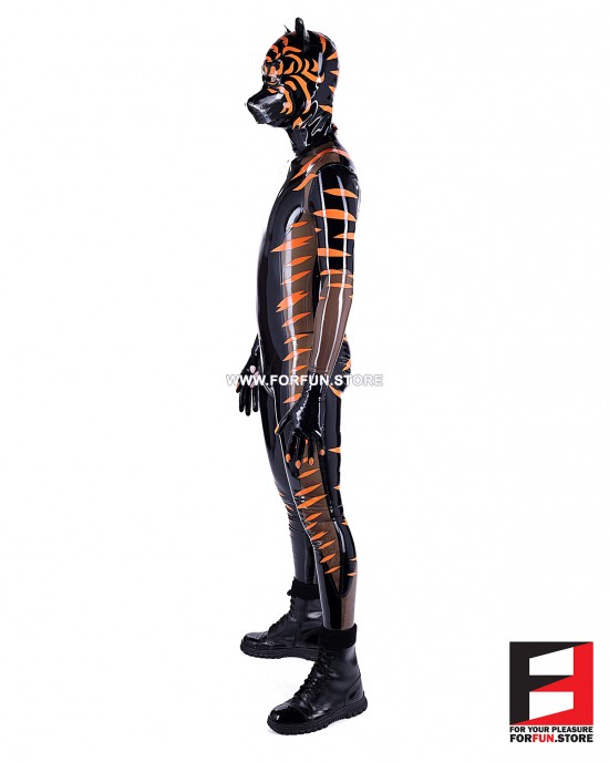 LATEX TIGER PETSUIT BS-PST03 LATEX TIGER PETSUIT BS-PST03
