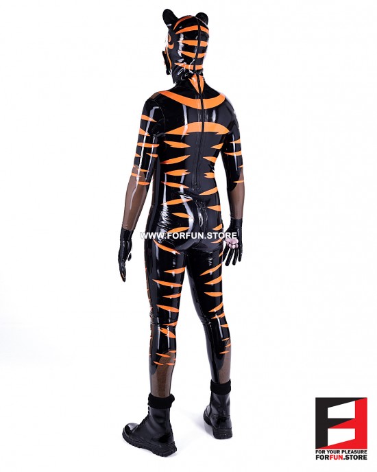 LATEX TIGER PETSUIT BS-PST03 LATEX TIGER PETSUIT BS-PST03