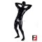 LATEX ZENTAI SUIT - Black Latex 0.3mm Thickness