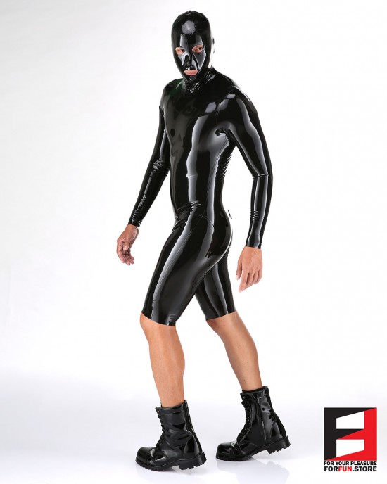 LATEX BODYSUIT WITH MASK MEN BS04-MAD-M