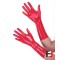 LATEX GLOVES SHORT RED GLB-08