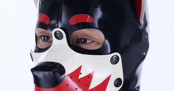 LATEX PUPPY MASK FOR YOUR PLEASURE : FORFUN