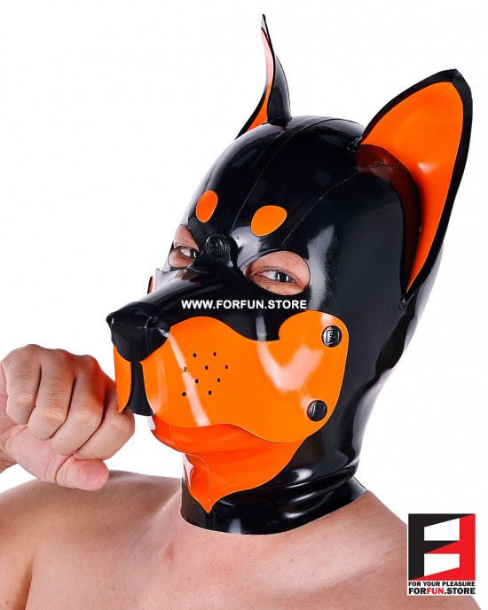 LATEX DOBERMAN MASK MA-D02C LATEX DOBERMAN MASK MA-D02C