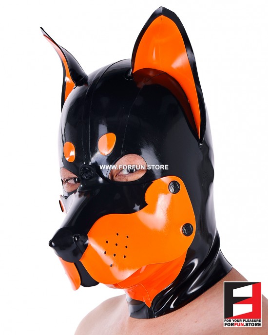 LATEX DOBERMAN MASK MA-D02C LATEX DOBERMAN MASK MA-D02C