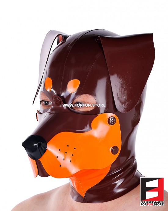 LATEX DOBERMAN MASK MA-D02D LATEX DOBERMAN MASK MA-D02D