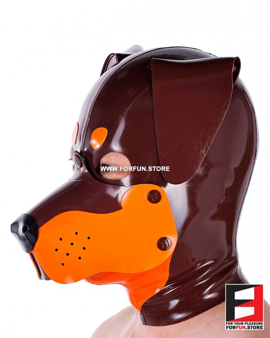 LATEX DOBERMAN MASK MA-D02D LATEX DOBERMAN MASK MA-D02D