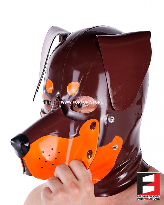 LATEX DOBERMAN MASK MA-D02D LATEX DOBERMAN MASK MA-D02D