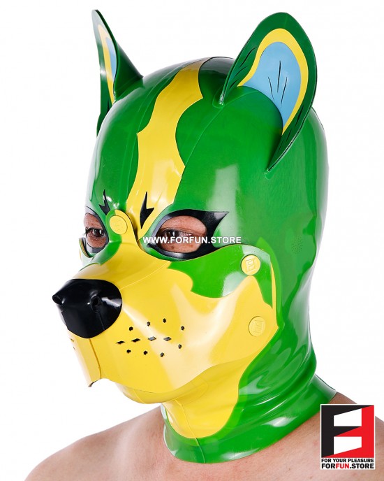 LATEX PUPPY MASK MA-D06