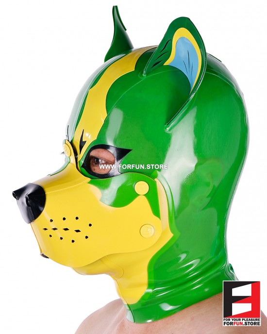 LATEX PUPPY MASK MA-D06