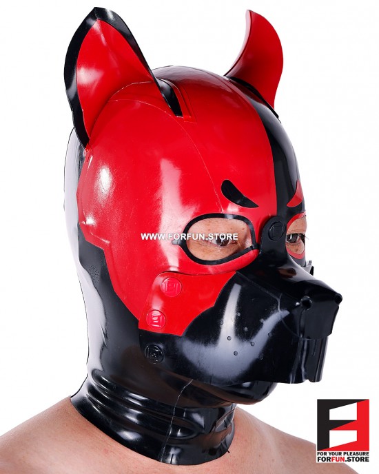 LATEX PUPPY MASK MA-D07 LATEX PUPPY MASK MA-D07