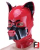 LATEX PUPPY MASK WITH BUTTONS MA-DB01