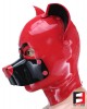 LATEX PUPPY MASK WITH BUTTONS MA-DB01