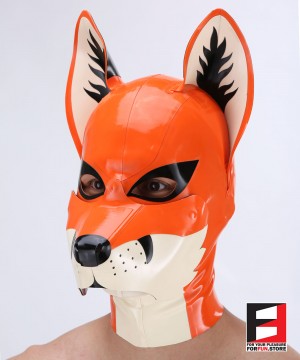 LATEX FOX MASK MA-F01