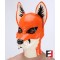 LATEX FOX MASK MA-F01