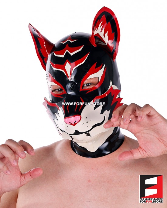 LATEX TIGER MASK MA-T03 LATEX TIGER MASK MA-T03