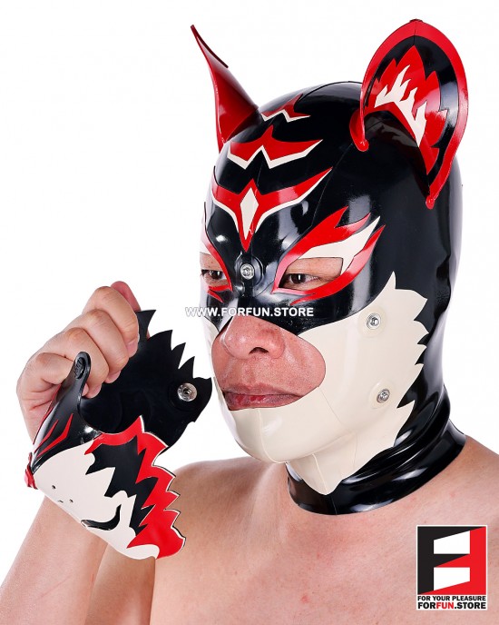 LATEX TIGER MASK MA-T03 LATEX TIGER MASK MA-T03