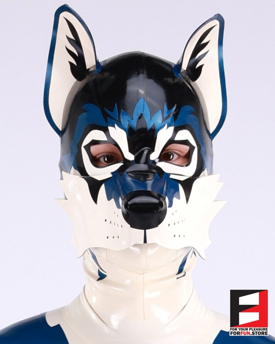 LATEX WOLF MASK MA-W01