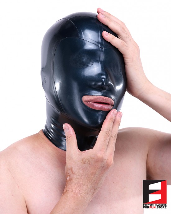 LATEX MASK LASER PERFORATE MAC-L01