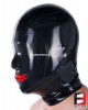 LATEX MASK LASER PERFORATE WITH MOUTH SHEATH MACS-L01 LATEX MASK LASER PERFORATE WITH MOUTH SHEATH MACS-L01