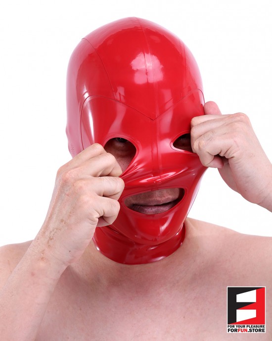 LATEX MASK BASIC SMALL EYES MADB