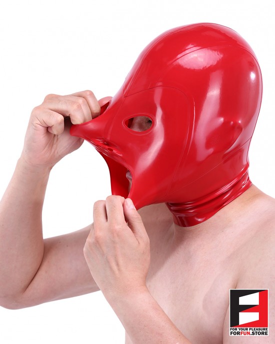 LATEX MASK BASIC SMALL EYES MADB