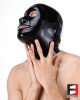 LATEX MASK EYES OPEN & MOUTH ZIP MAJ