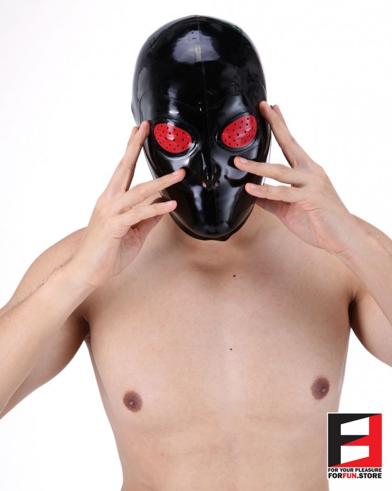 LATEX MASK FISH EYES MAK