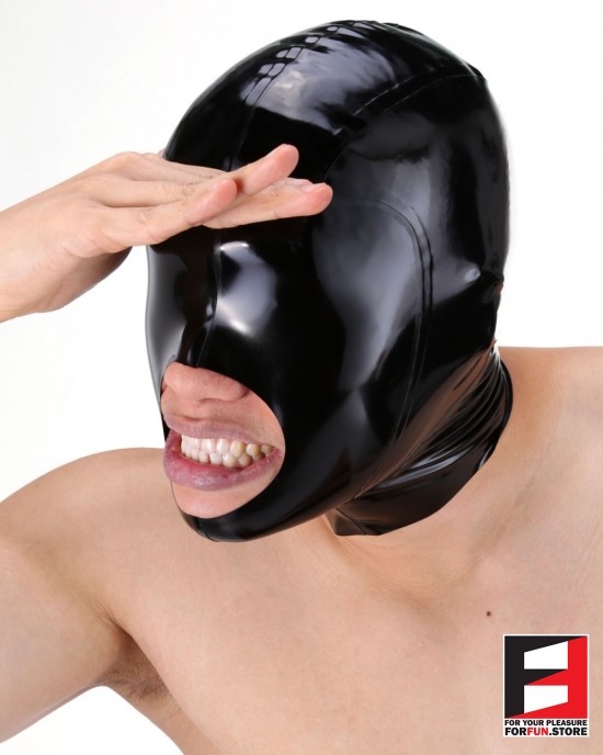 LATEX MASK BIG MOUTH MAQ