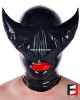 LATEX REBREATHER MASK WITH MOUTH SHEATH MARS-V2