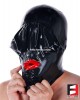 LATEX REBREATHER MASK WITH MOUTH SHEATH MARS-V2