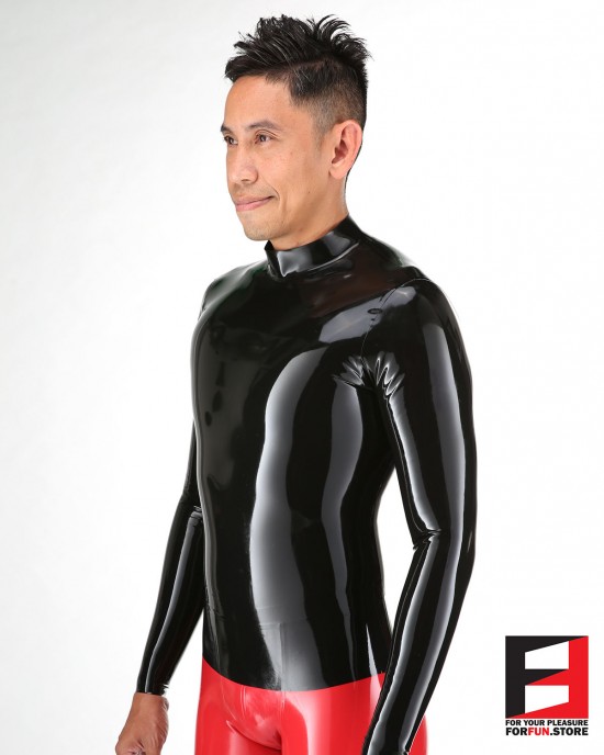 LATEX LONG SLEEVES SHIRT MEN SHA-M