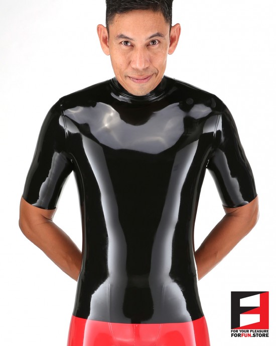 LATEX SHORT SLEEVES SHIRT MEN SHB-M LATEX SHORT SLEEVES SHIRT MEN SHB-M