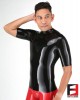 LATEX SHORT SLEEVES SHIRT MEN SHB-M