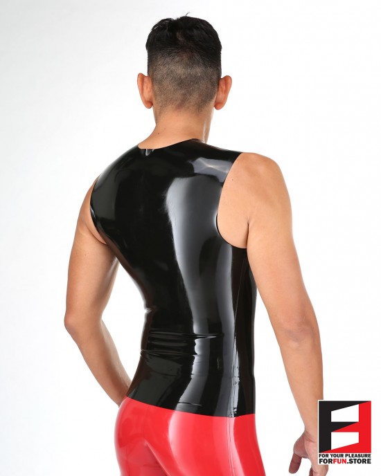 LATEX TANK TOP MEN SHC-M