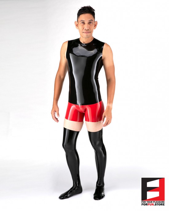 LATEX STOCKINGS MEN STA