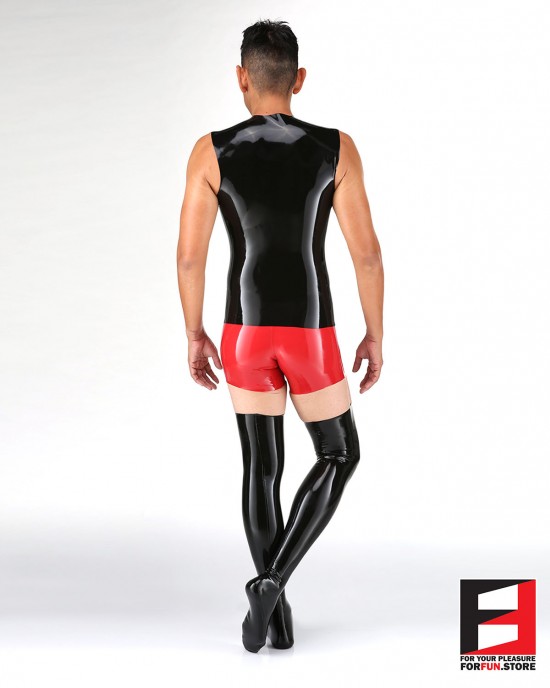 LATEX STOCKINGS MEN STA