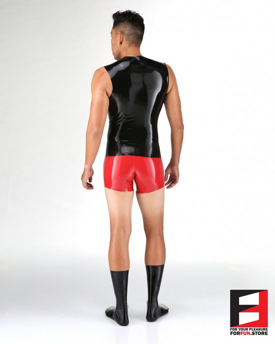 LATEX SHORT STOCKINGS MEN STC