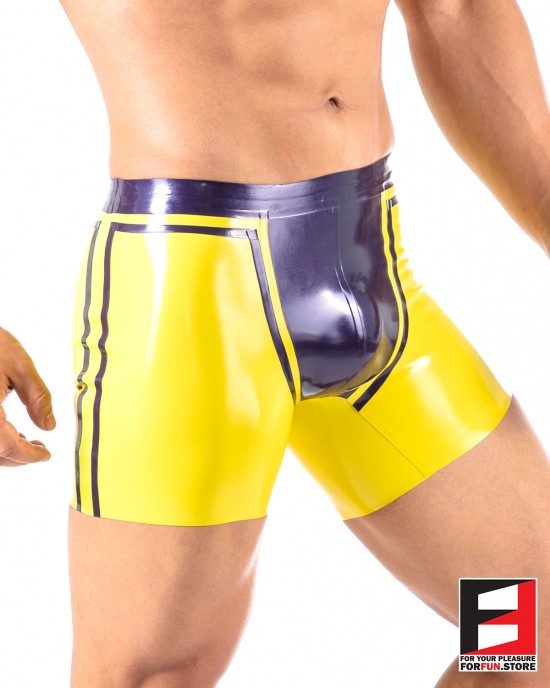 LATEX BOXERS MEN UWB001