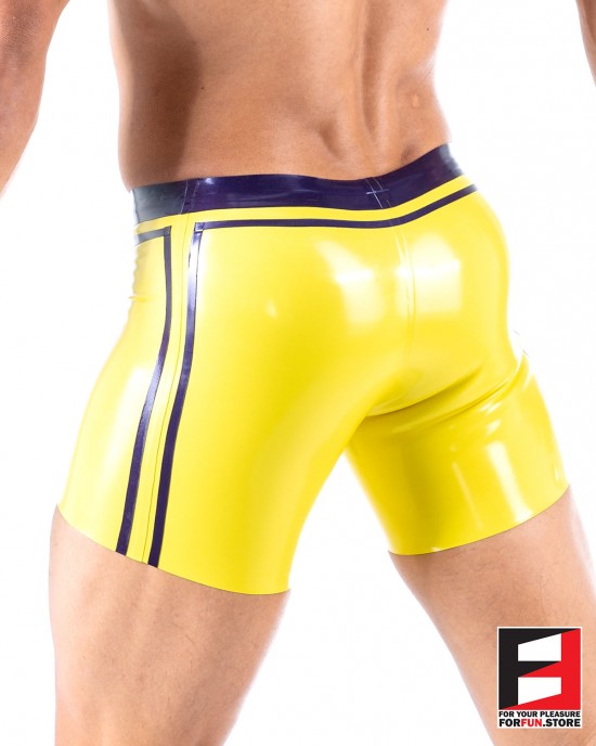 LATEX BOXERS MEN UWB001