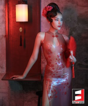 LATEX DRESS CHINESE QIPAO DRA-QIPAO01