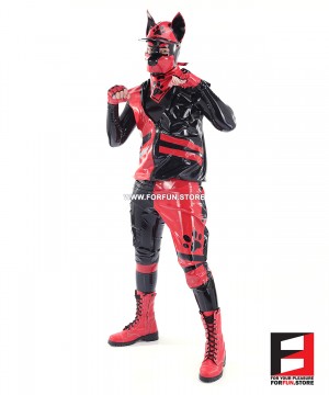 PUPPY GANG LATEX HOODIE & PANTS DG01 PUPPY GANG LATEX HOODIE & PANTS DG01