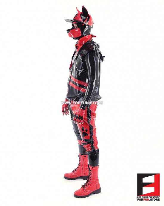PUPPY GANG LATEX HOODIE & PANTS DG01