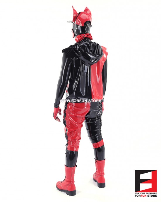 PUPPY GANG LATEX HOODIE & PANTS DG01