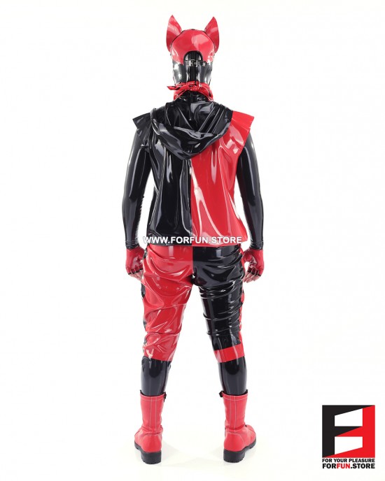 PUPPY GANG LATEX HOODIE & PANTS DG01