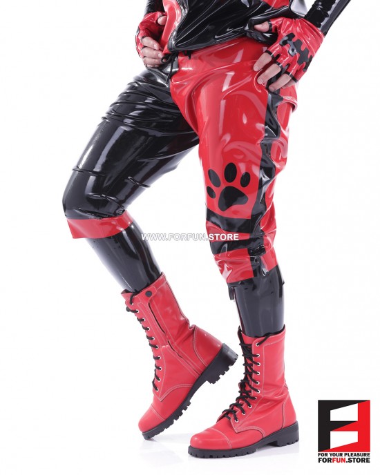 PUPPY GANG LATEX HOODIE & PANTS DG01