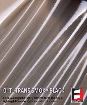 01T TRANS SMOKY BLACK LATEX SHEET